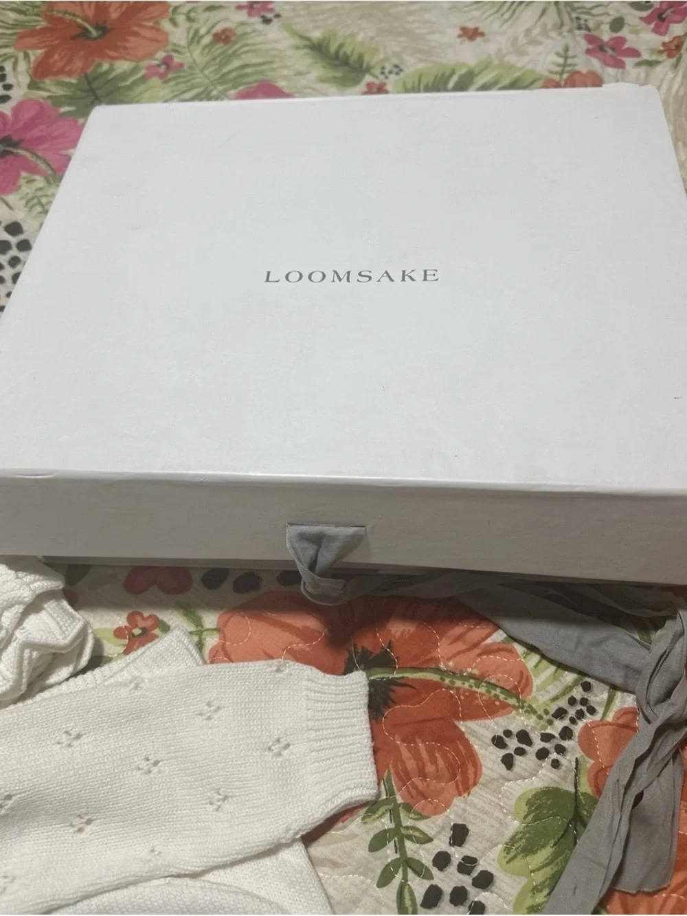 Loomsake 6-Piece Pointelle Sweater Gift Set 0-3 Months